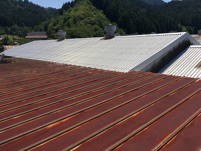 金属屋根のメンテナンスもおまかせ